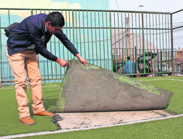 Canchas que Alexis donó a Tocopilla se encuentran en el olvido y en pésimo estado