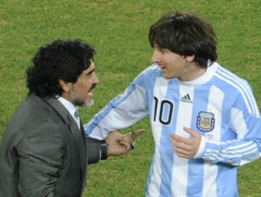 Maradona volvió a respaldar a Messi