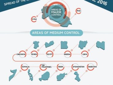 El Estado Islámico publica un mapa con sus "unidades encubiertas" en el mundo