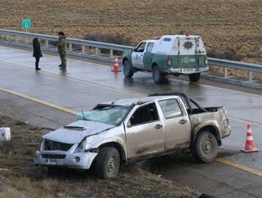 Tras volcar su camioneta trabajador oriundo de Talcahuano muere en Punta Arenas