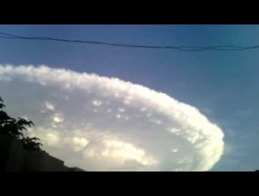 Pánico en Cartagena: Aparece gigantesca nube como la de la película 'Día de la independencia' (video)