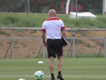 Así fue el primer entrenamiento de Jorge Sampaoli en el Sevilla