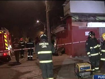 Incendio en Puente Alto dejó 2 muertos y 2 locales comerciales destruidos