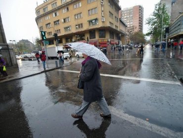 ¡A preparase!: Anuncian lluvia y fuerte viento para la zona Central