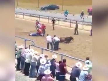 Video impactante: Terrible caída durante una carrera de caballos en México