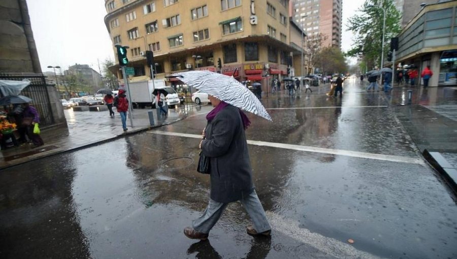 ¡A preparase!: Anuncian lluvia y fuerte viento para la zona Central