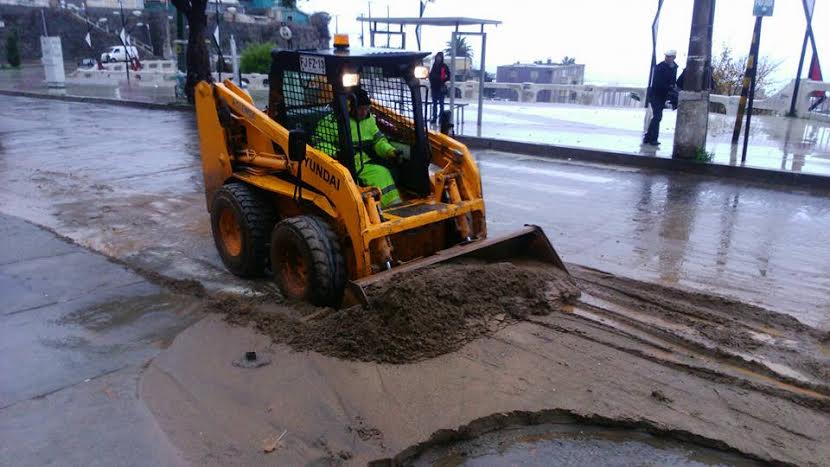 Valparaíso se prepara para embate de sistema Frontal