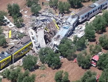 Choque de trenes: A 27 aumenta cifra de muertos en Italia