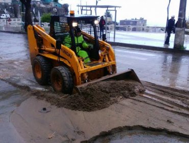 Valparaíso se prepara para embate de sistema Frontal