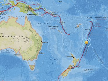 Dos intensos sismos sacuden las islas Kermadec de Nueva Zelanda