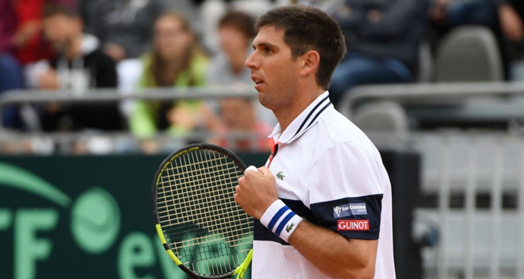 Delbonis le dio el primer punto a Argentina