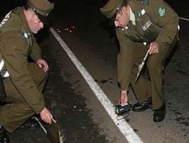 Carabinero en bicicleta muere al ser atropellado en Santiago