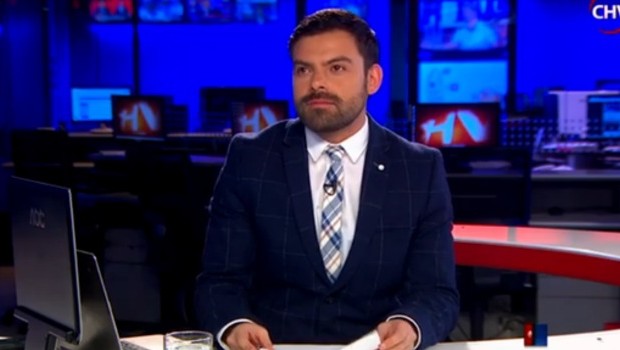 CHV Noticias apaga la luz a su estudio en Inés Matte Urrejola