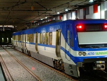 Metro de Valparaíso con servicio suspendido en toda la red