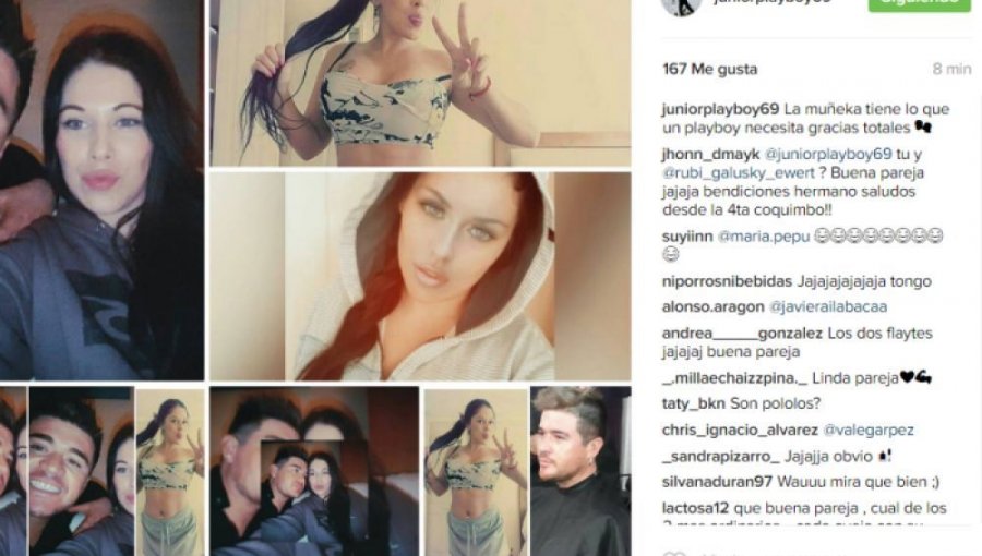 ¿ Junior Playboy tiene una nueva conquista ?