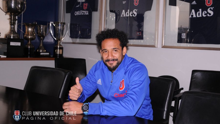 Jean Beausejour es presentado oficialmente como nuevo refuerzo de la U. de Chile