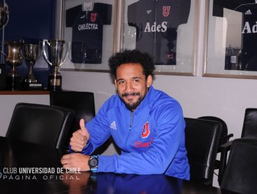 Jean Beausejour es presentado oficialmente como nuevo refuerzo de la U. de Chile