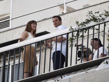 “50 sombras” termina sus grabaciones con románticas escenas en París