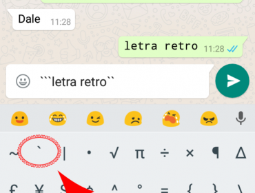 Cómo usar el nuevo tipo de letra "secreto" de WhatsApp