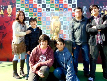 Más de 5 mil fanáticos se han fotografiado con la Copa América Centenario
