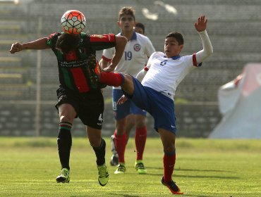 Selección Sub 20 empata con Palestino en duelo amistoso