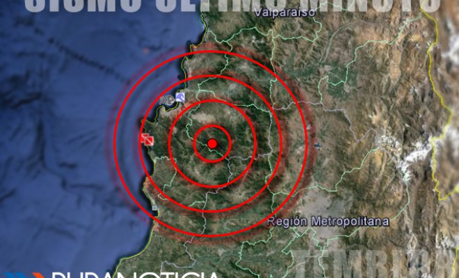 Sismo de mediana intensidad en Zona Central