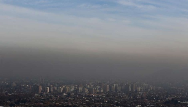 Santiago tendrá malas condiciones ambientales esta semana pese a la lluvia