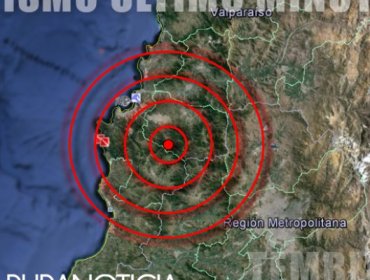 Sismo de mediana intensidad en Zona Central