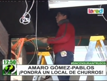 Amaro Gómez-Pablo inaugura un local de churros en Providencia