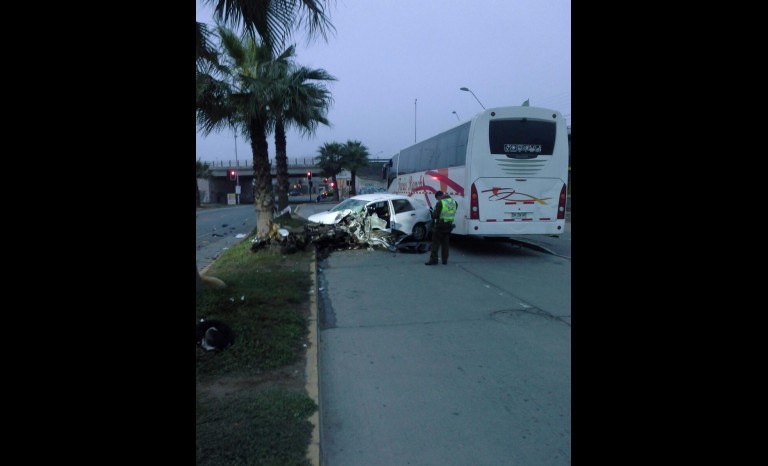 Violento accidente deja un muerto en ruta de La Serena