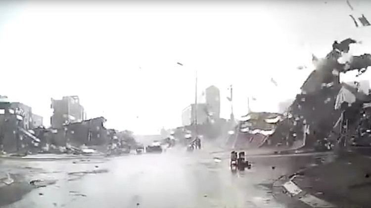 Devastador tornado destruye numerosos edificios en el norte de Vietnam (video impactante)