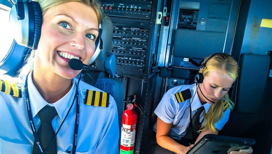 Fotos: Conoce a quien es la piloto más bella del mundo