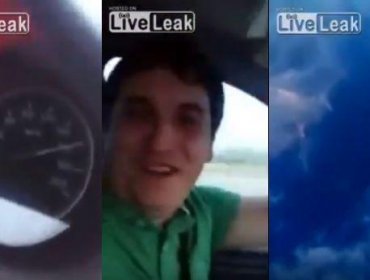 VÍDEO IMPACTO: Terrible accidente a 170 km/h por grabarse conduciendo