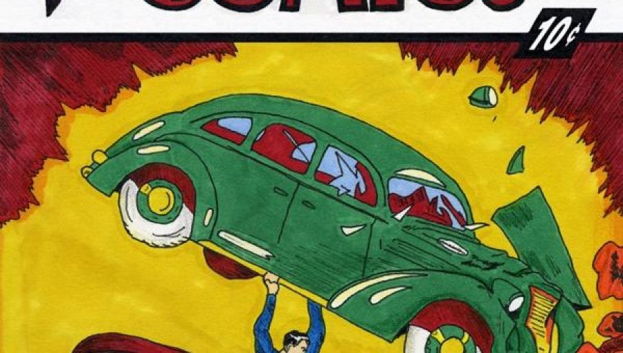 Subastan por un millón de dólares un ejemplar del primer cómic de Superman