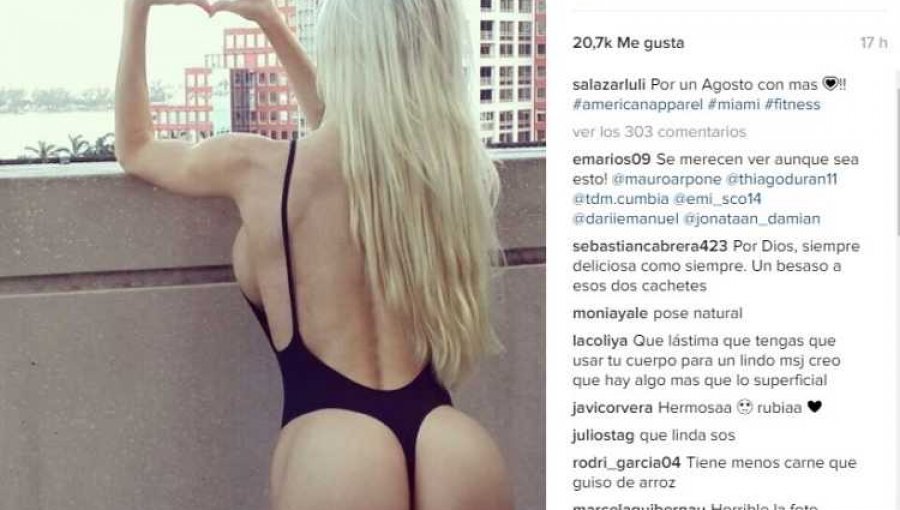 ¡Vuelve Luciana Salazar¡ : La argentina impactó con foto en Instagram