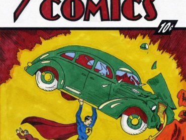 Subastan por un millón de dólares un ejemplar del primer cómic de Superman