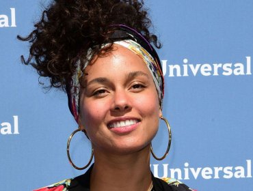 La fotografía sin censura de la cantante Alicia Keys