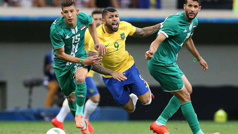 Fútbol Olímpico: Brasil empató con Irak y volvió a decepcionar