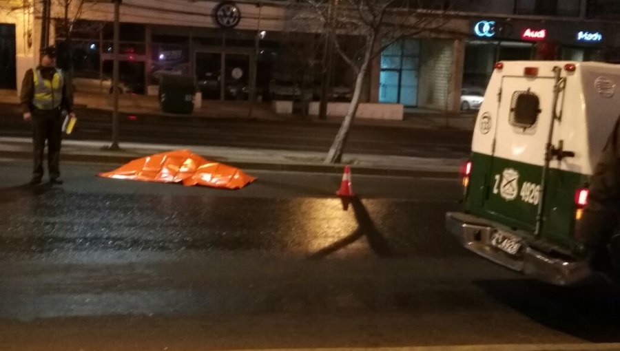 Viña del Mar: Muere hombre tras ser atropellado en Agua Santa con Álvarez