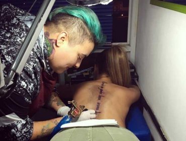 El polémico tatuaje que se hizo Gala Caldirola y no gusto a los fanáticos