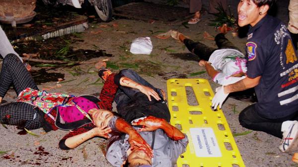 Tailandia: Dramáticas Imágenes de atentados tras estallar 14 bombas en 24 horas