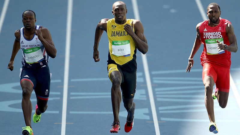 Río 2016: Usain Bolt alcanzó las semifinales en los 100 metros