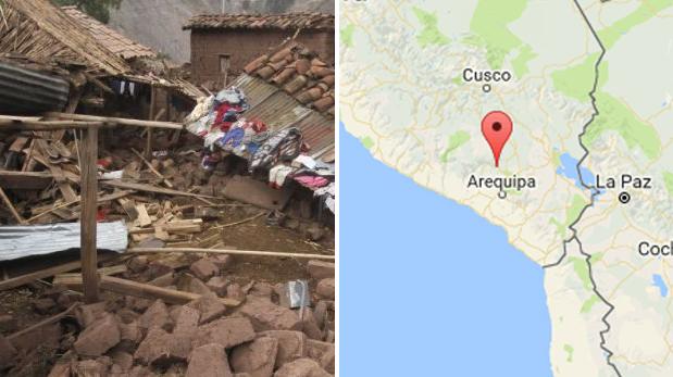 Sismo en Perú deja 9 muertos y 80 viviendas destruidas