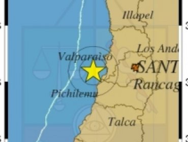 Nuevo sismo en el Tabo: Su magnitud fue de 4,3 grados