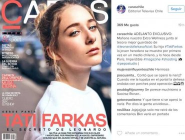 Hija de Leonardo Farkas desnuda su vida en Revista Caras