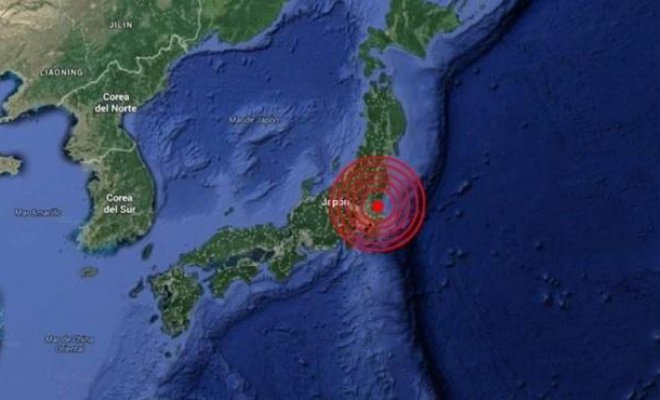 Sismo de magnitud 6 sacude las costas de Japón