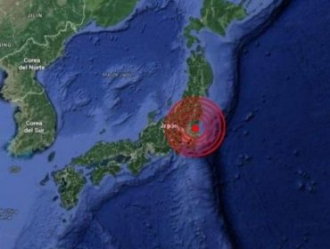 Sismo de magnitud 6 sacude las costas de Japón