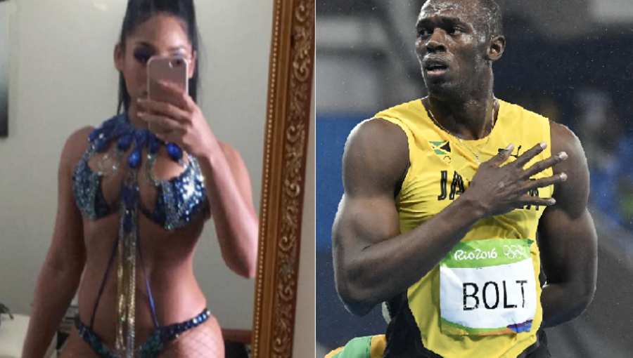 Fotos y Videos de la escultural novia de Usain Bolt