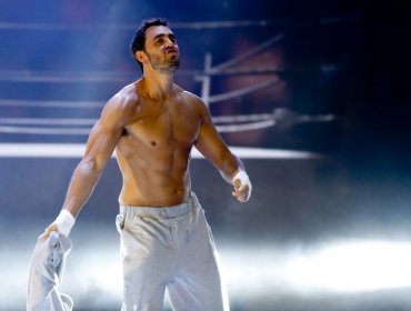Video: Actor Ariel Levy se va a los golpes al ser cuestionado como luchador