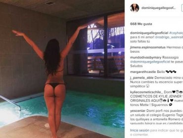 Sensual pose en bikini de Domi Gallego sube la temperatura en la web